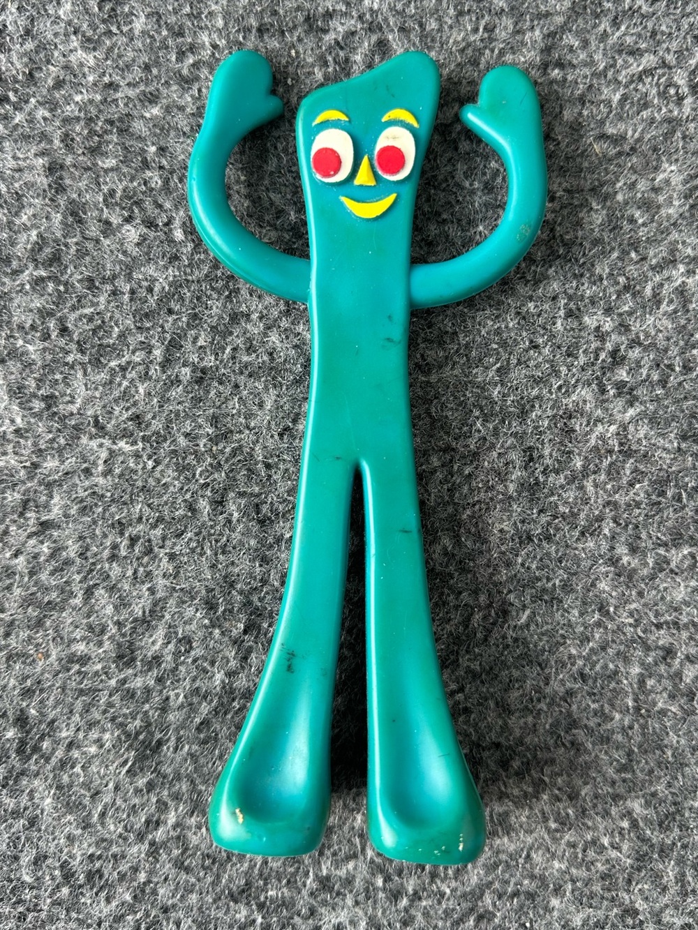 Vintage Gumby Bendable Rubber Action Figure Retro Toy 6"
